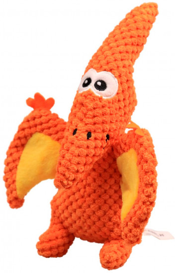 Игрушка для собак с пищалкой «Птерозавр»