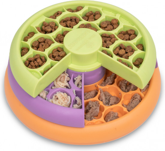 Игра-головоломка для кошек для медленного поедания корма «Lickin' Layers»
