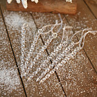 Набор елочных украшений «Сосульки»