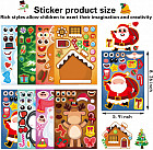 Набор новогодних наклеек для творчества