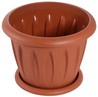 Горшок для растений «Фелиция» 1,8 л, d-18 см, терракот