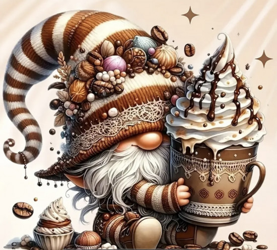 Алмазная мозаика «Гном»