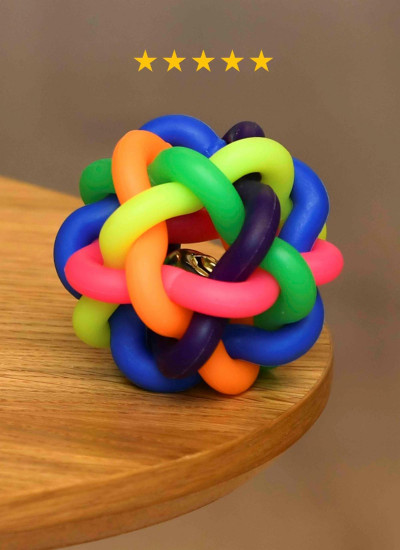 Игрушка для собак «Мяч с колокольчиком»