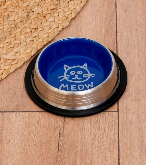 Миска на присоске для кошек «Meow»