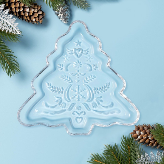 Блюдо «Новогоднее чудо. Ель»