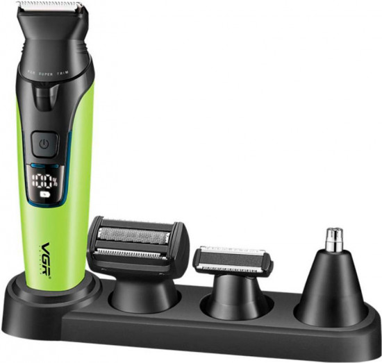 Триммер для стрижки бороды и волос универсальный 4 в 1 VGR V-634