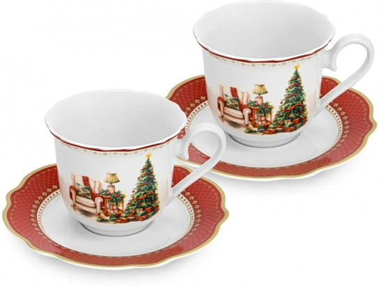 Набор чайных пар «Christmas eve»