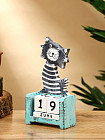 Вечный календарь «Полосатый кот»