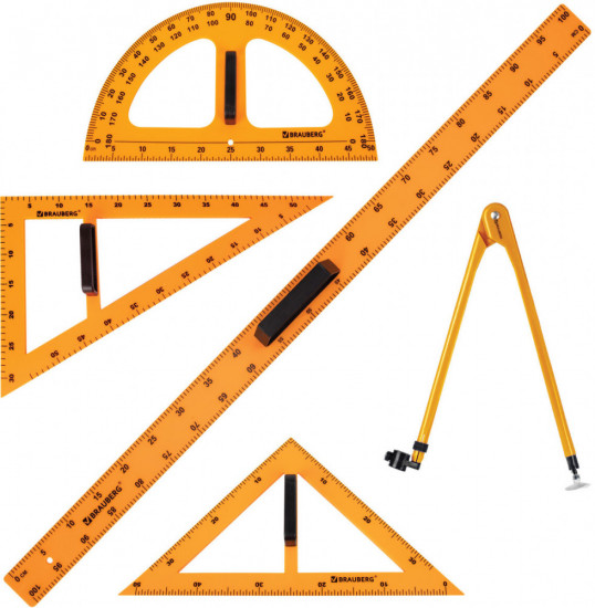 Набор чертежный для классной доски