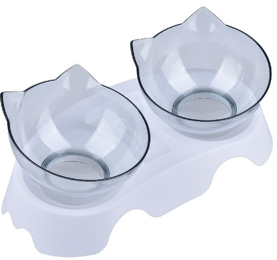 Набор мисок на подставке для кошек и собак