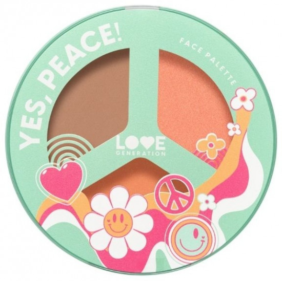 Набор для контуринга «Love Generation Yes Peace», отттенок 01