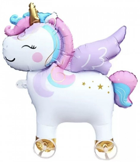 Воздушный шар на колесах «Единорог»