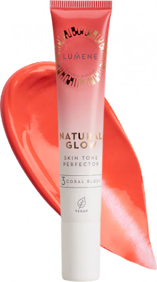 Румяна для лица «Natural Glow Skin Tone Perfector», оттенок 3 Coral Blush