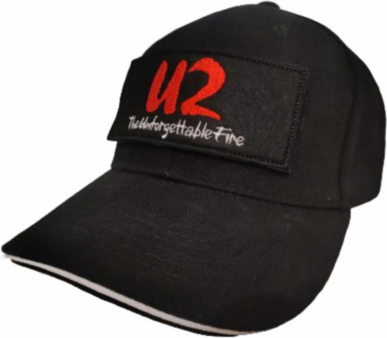 Бейсболка c шевроном «U2 The unforgetable fire»