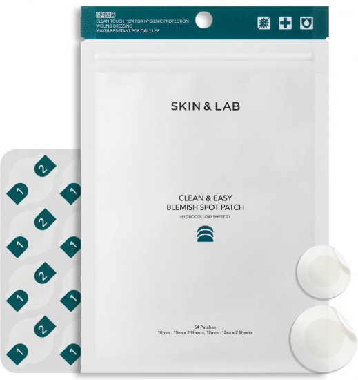 Лечебные противовоспалительные патчи «Clean&Easy Blemish Spot Patch»