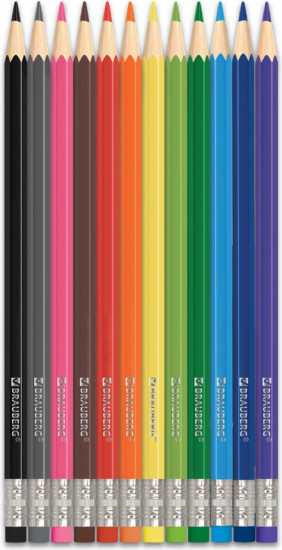 Карандаши цветные