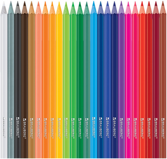 Карандаши цветные