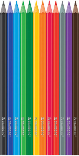 Карандаши цветные