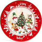 Тарелка закусочная «Ёлка»