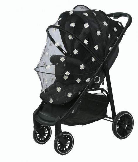 Москитная сетка для коляски с вышивкой «Ромашка»