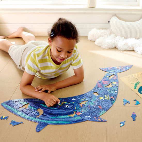 Пазл для детей «Водный мир. Горбатый кит»