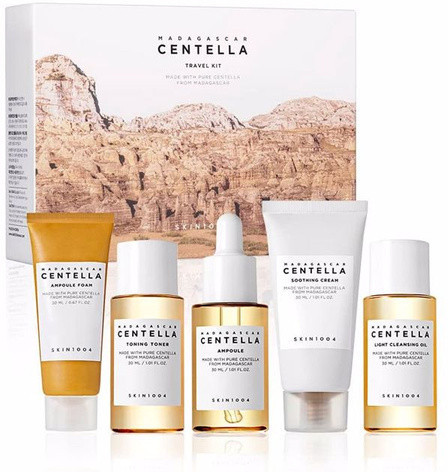 Дорожный набор миниатюр с центеллой SKIN1004 Madagascar Centella Travel Kit