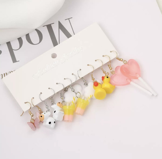 Комплект сережек для девочек