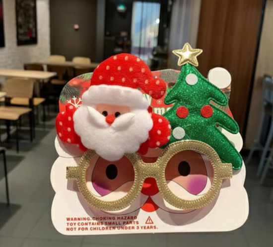 Очки новогодние