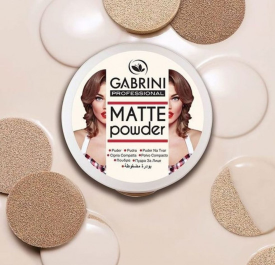 Пудра «Matte Powder», оттенок № 01 Светло-бежевый