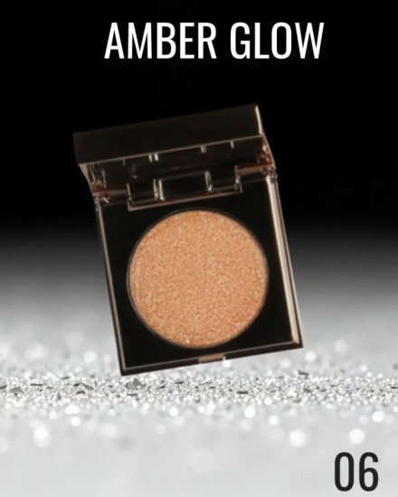 Тени для век «Sparkle mood», оттенок 06 Amber Glow