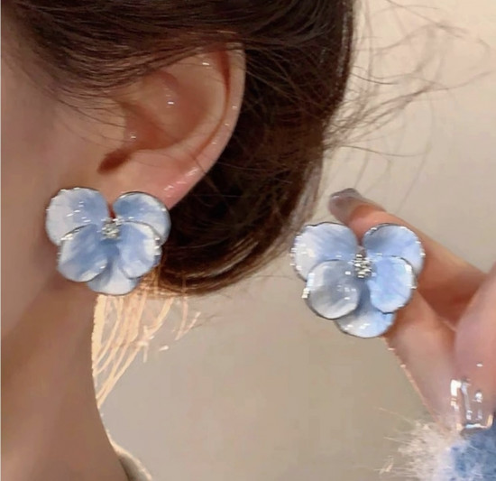 Серьги женские «Орхидея»