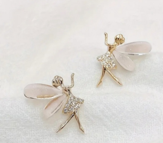 Серьги для девочек «Феечки»