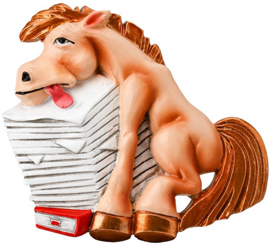 Магнит «От работы кони дохнут»