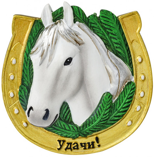 Магнит-подкова «Удачи!»