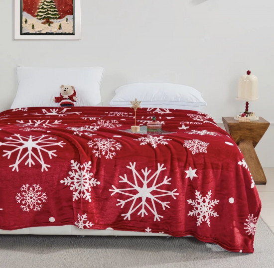 Плед «Снежинки»