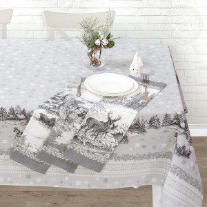 Набор подарочный из скатерти и полотенец «Сочельник»