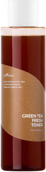 Тонер для лица на основе зелёного чая освежающий «80% Green Tea Fresh Toner»