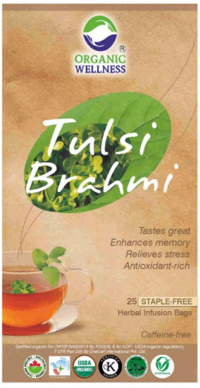 Чай пакетированный с тулси и брахми