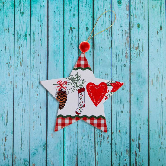 Игрушка елочная «Звезда»