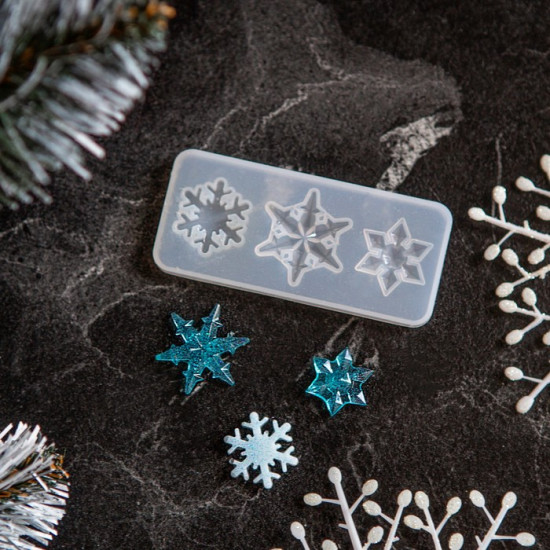 Молд для заливки «Снежинка»