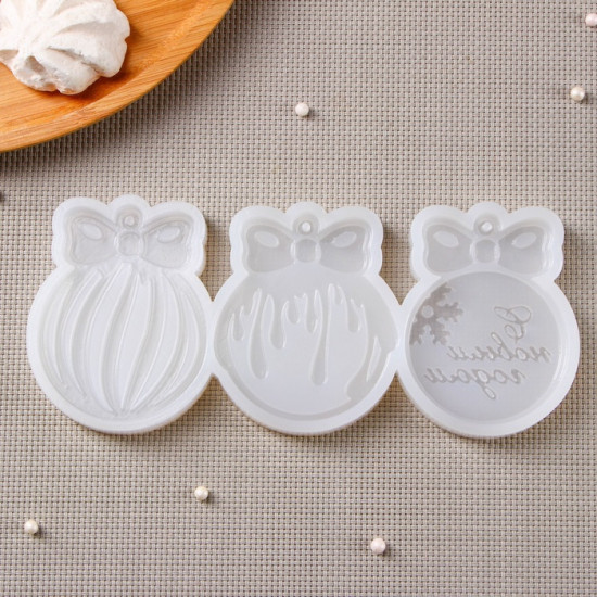 Молд для заливки «Ёлочные игрушки»