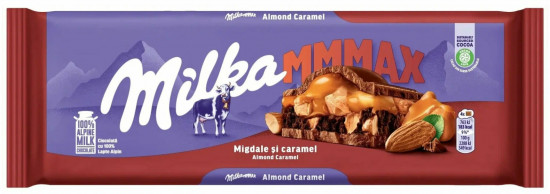 Шоколад молочный с карамелью и миндалем «Almond Caramel»