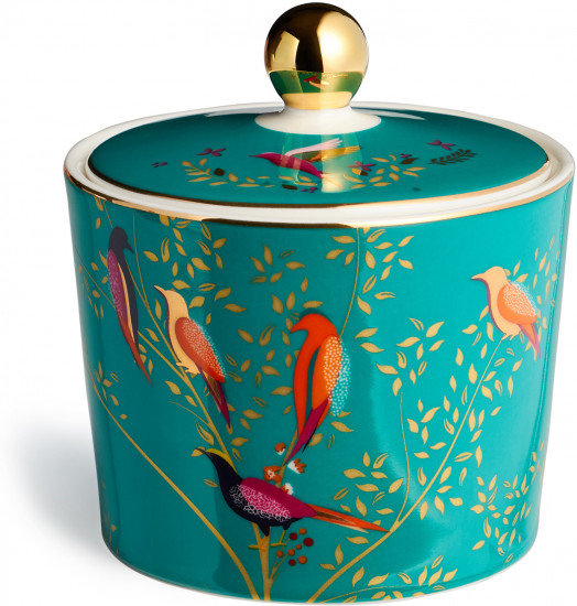 Сахарница с крышкой «Golden birds»