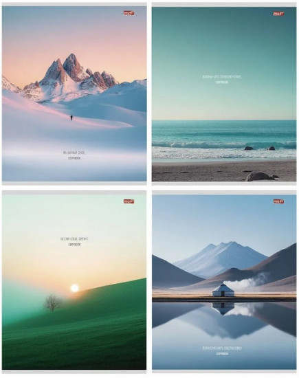 Комплект тетрадей «Виды природы 2»