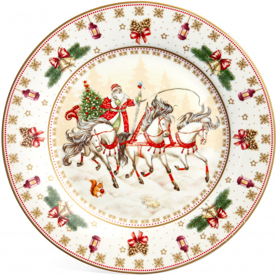 Тарелка закусочная «Тройка»