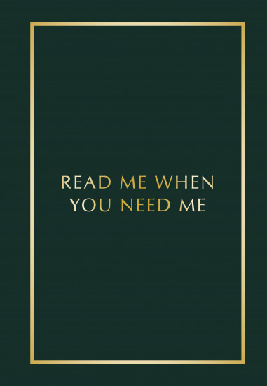 Блокнот с подсказками для писем любимому человеку «Read Me When You Need Me. Напишите, упакуйте, подарите!»