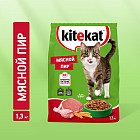 Корм сухой для взрослых кошек «Мясной пир»