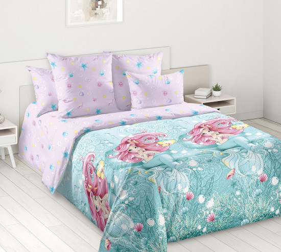 Комплект постельного белья «Подводное царство 1»