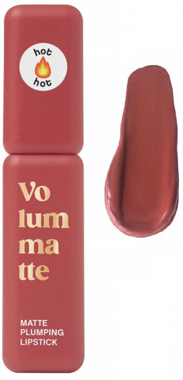 Помада с плампинг-эффектом жидкая «Volummate», тон 05 Jalousie Cerise