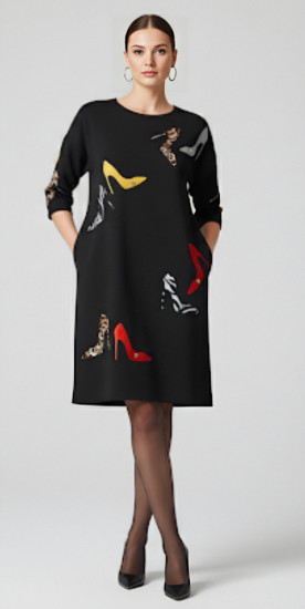 Платье-туника женское «Туфелька»